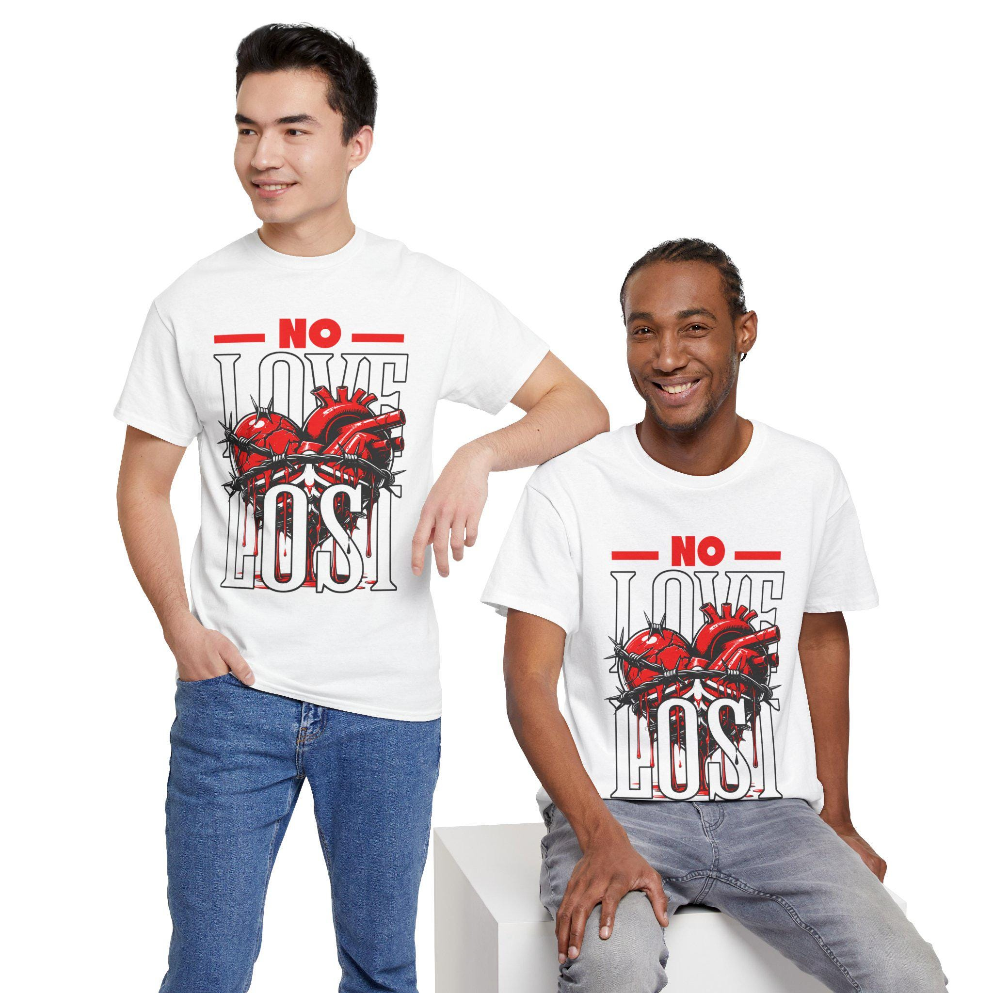 Loveless Sneaker T Shirt Matching Jordan 13 OG Chicago Red/White