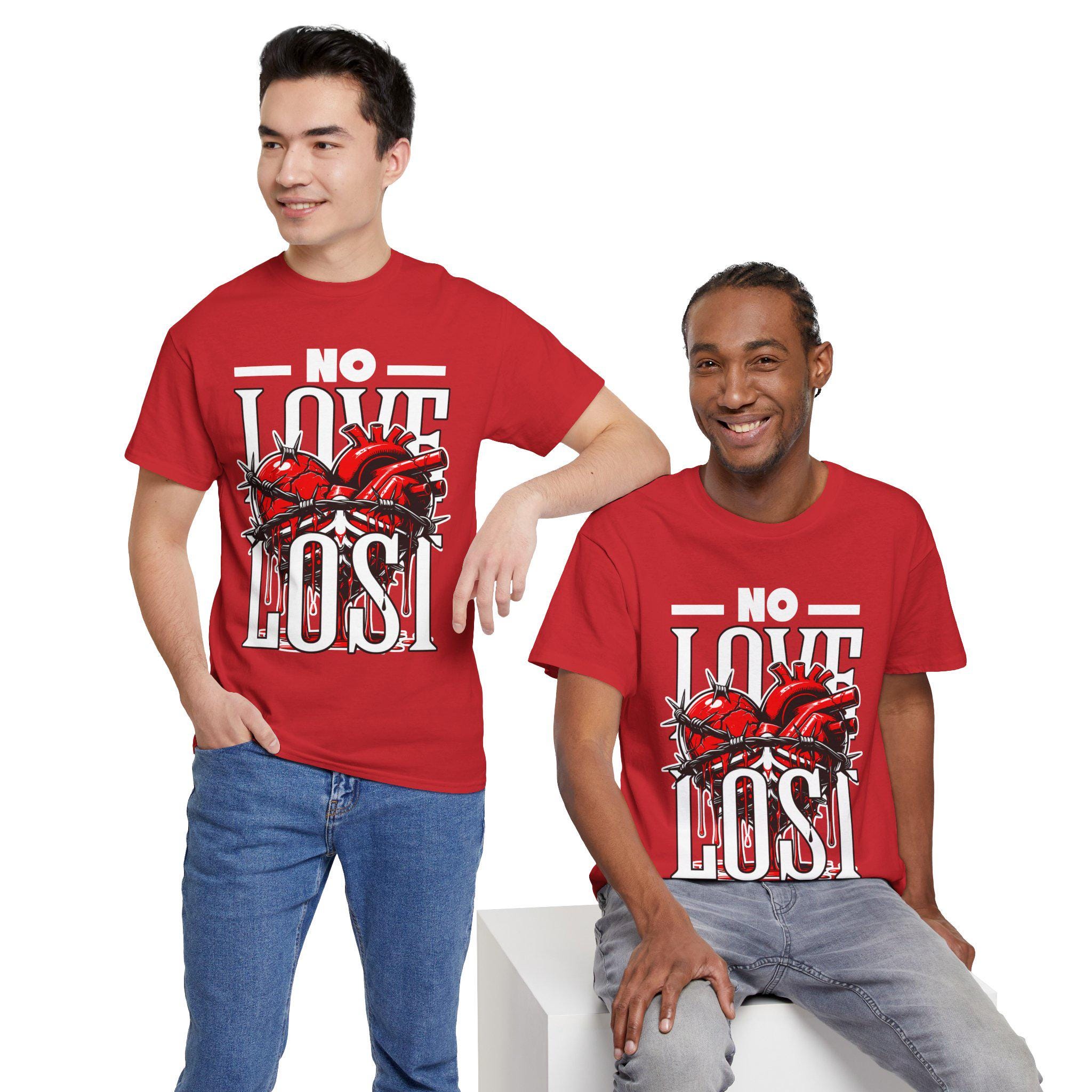 Loveless Sneaker T Shirt Matching Jordan 13 OG Chicago Red/White