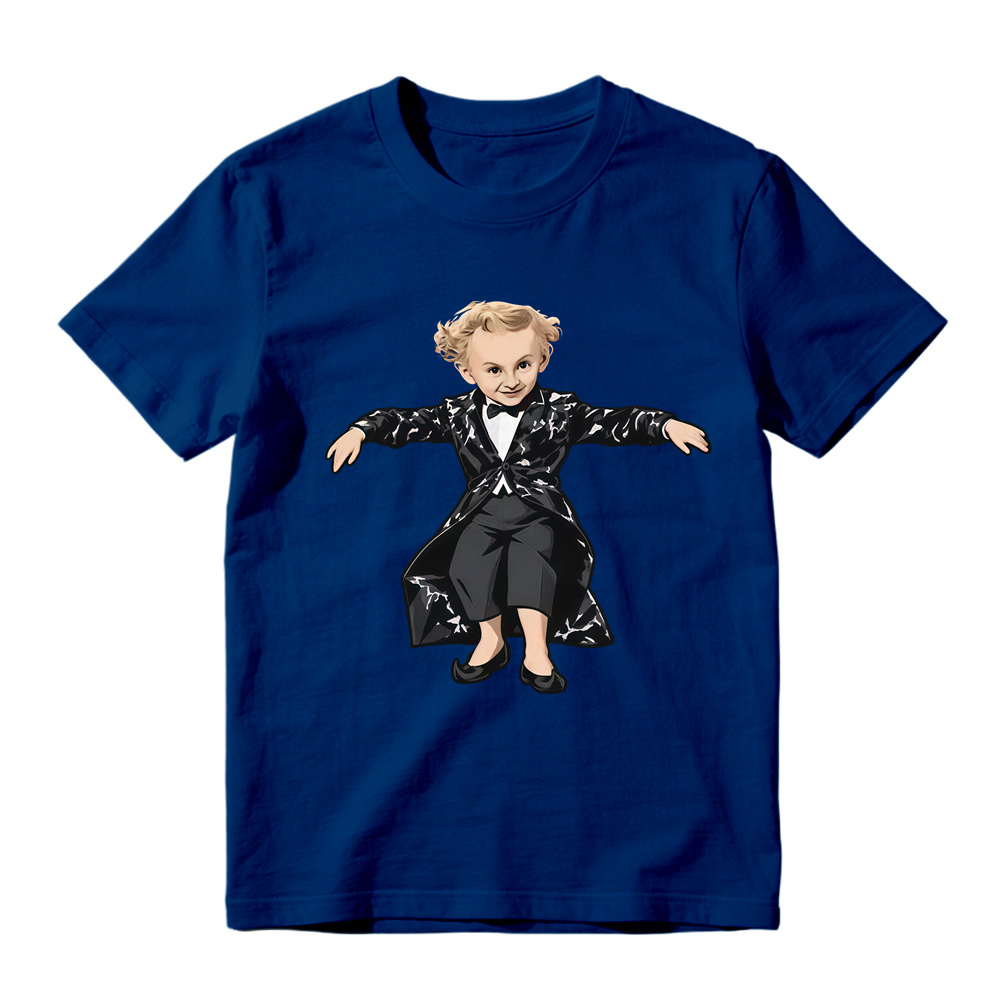 "Tip Toe" Funny Meme Graphic T-Shirt, Retro Cartoon Suit Tee