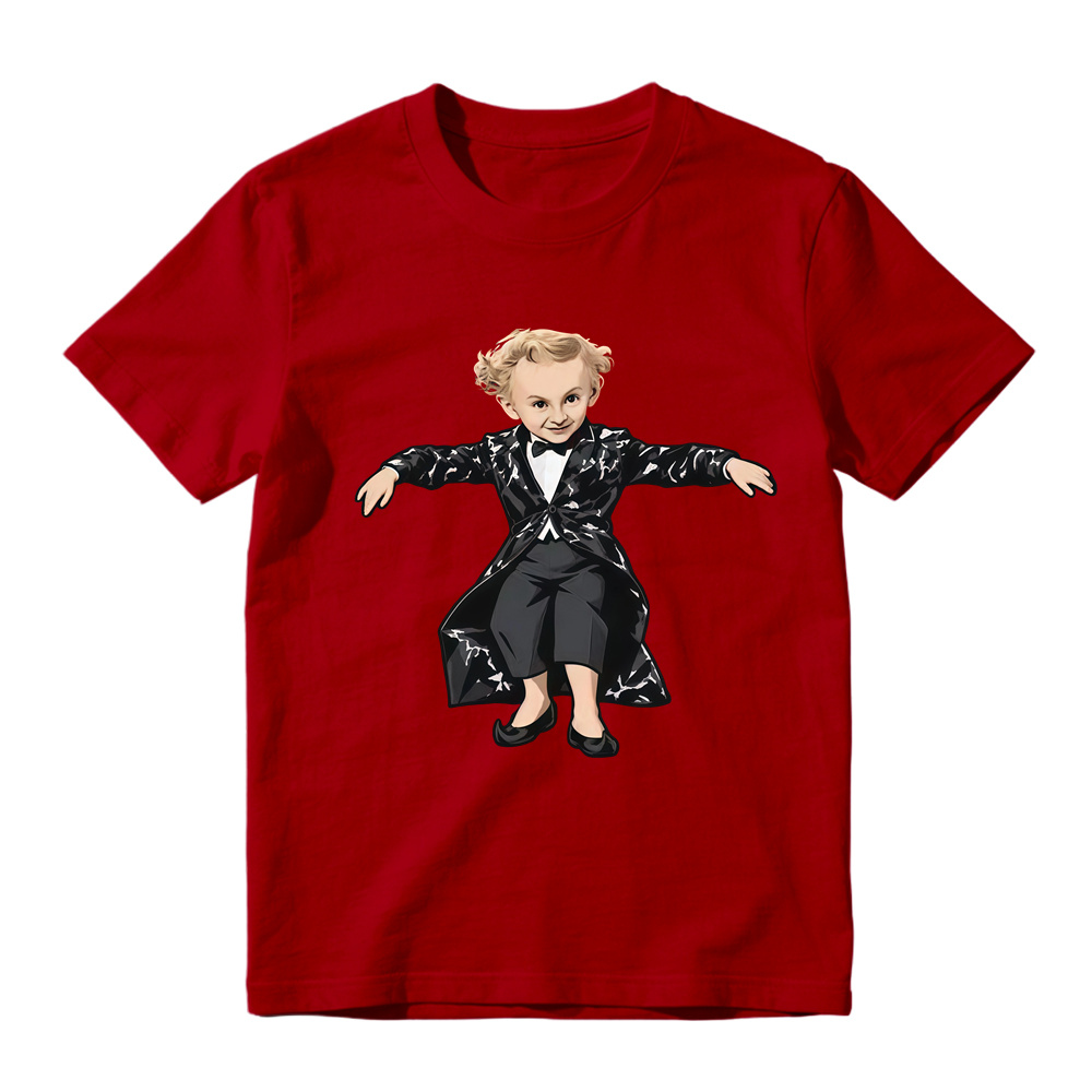 "Tip Toe" Funny Meme Graphic T-Shirt, Retro Cartoon Suit Tee
