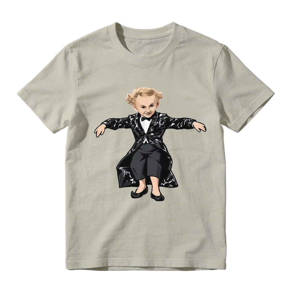 "Tip Toe" Funny Meme Graphic T-Shirt, Retro Cartoon Suit Tee