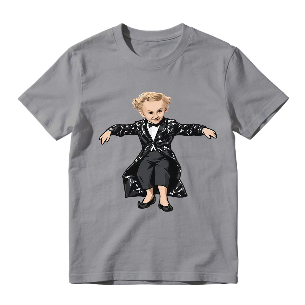 "Tip Toe" Funny Meme Graphic T-Shirt, Retro Cartoon Suit Tee