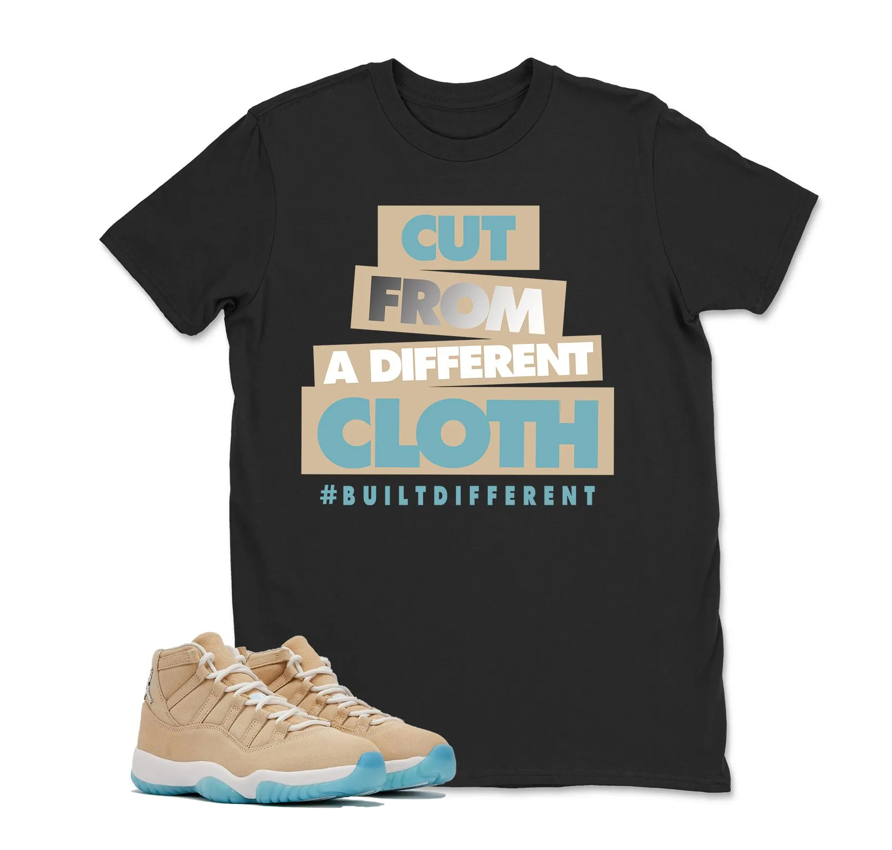 CUT FROM A DIFFERENT CLOYH T Shirt Matching Air Jordan 11 “H-Town” 