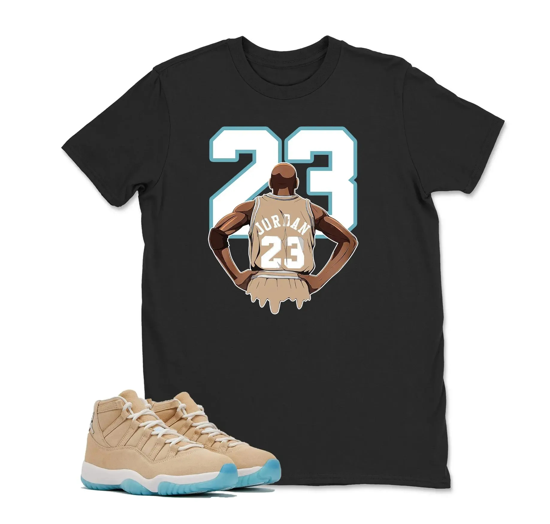 Jordan 23  T Shirt Matching Air Jordan 11 “H-Town” 