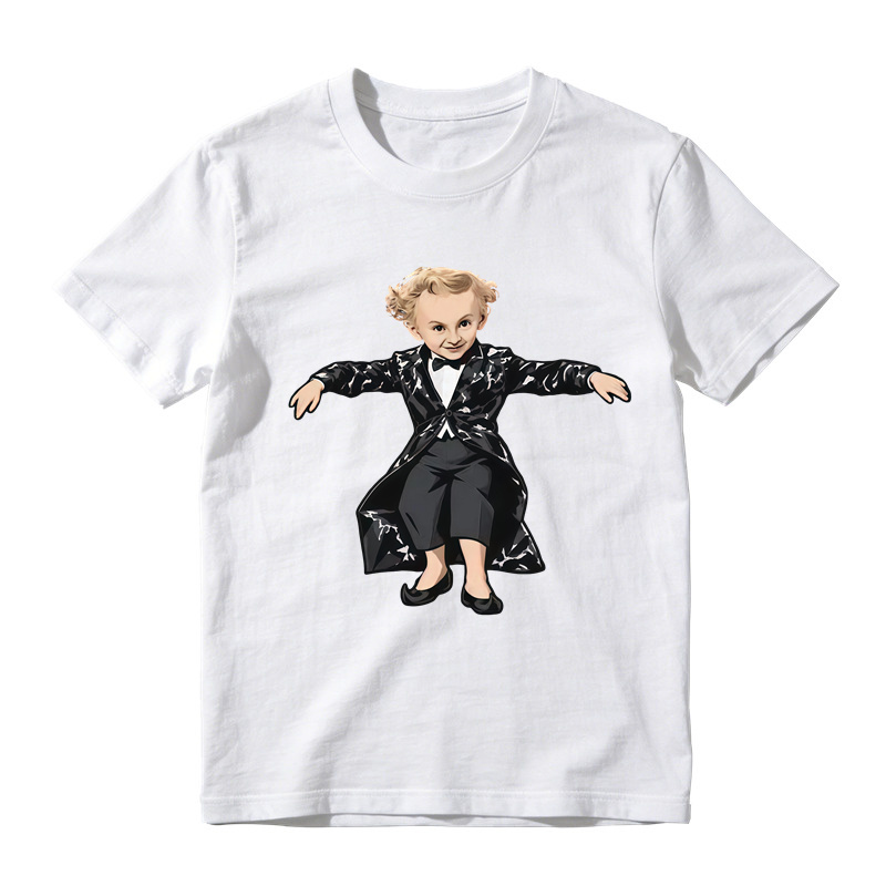 "Tip Toe" Funny Meme Graphic T-Shirt, Retro Cartoon Suit Tee