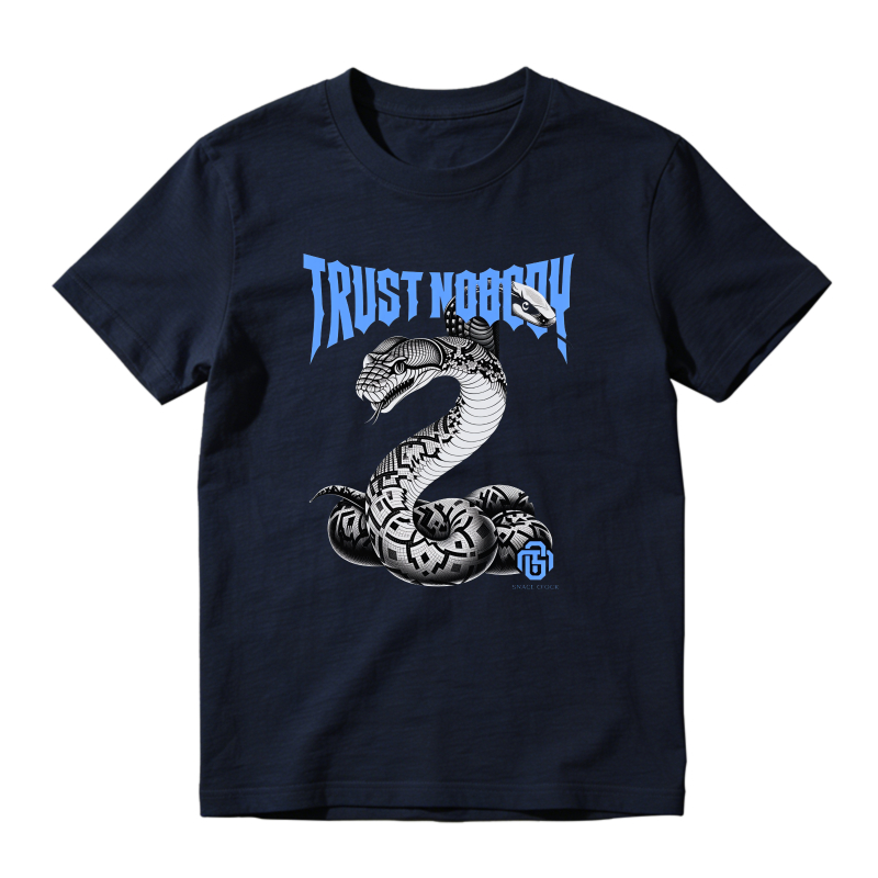 Trust Noody Snake Logo Design Sneaker T Shirt Matching Jordan 14 University Blue