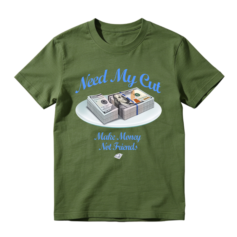 Need My Cut Make Money Not Friends Sneaker T Shirt Matching Jordan 14 University Blue