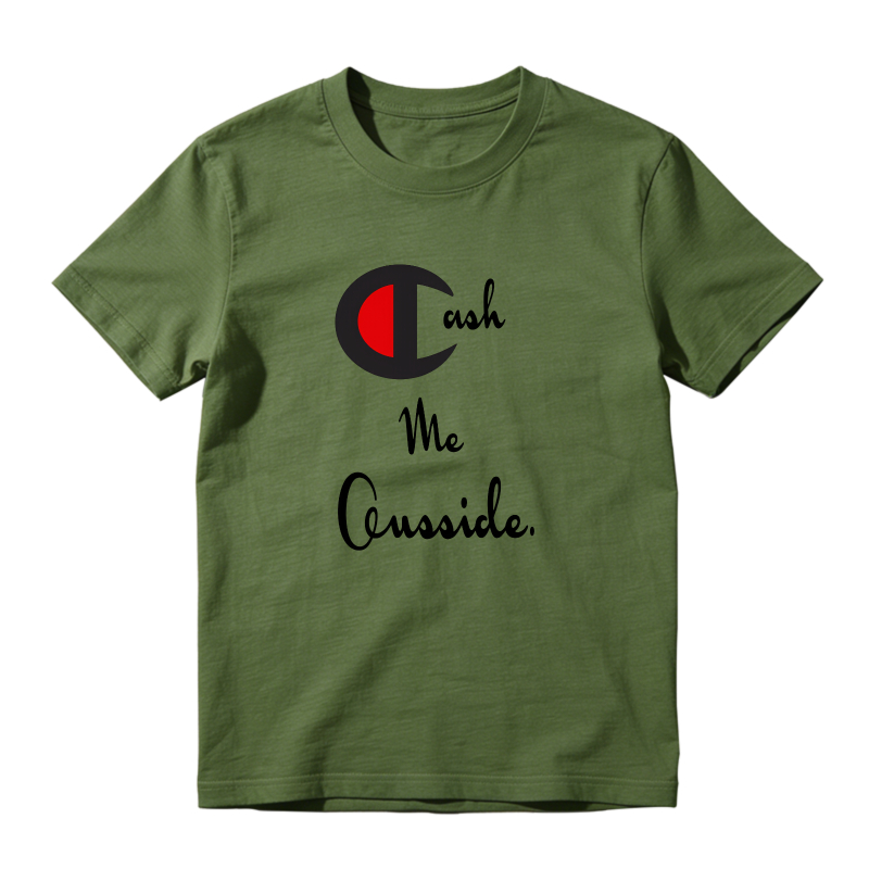 Cash Me Outside Sneaker T Shirt Matching Jordan 13 OG Chicago Red/White