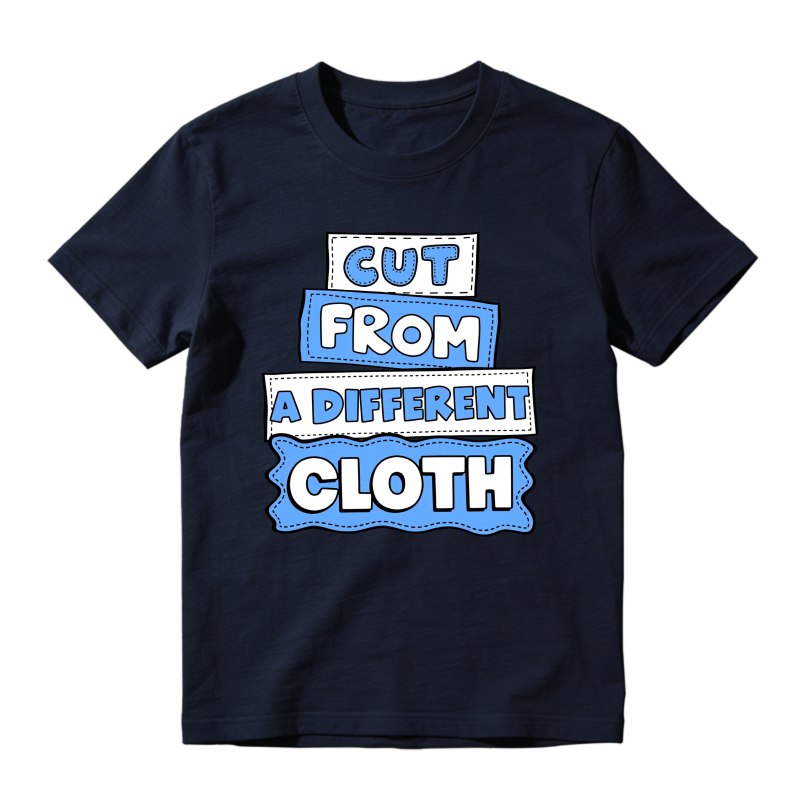 Cut From A Different Cloth Sneaker T Shirt Matching Jordan 14 University Blue
