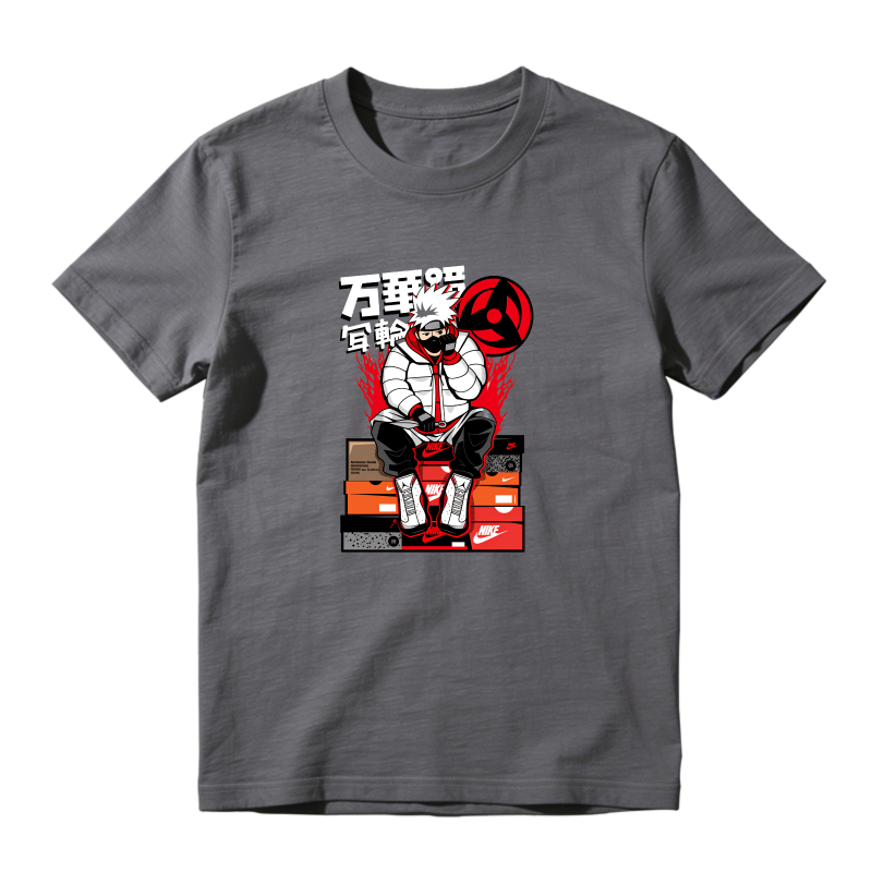 Manga Character Sitting On Boxes Sneaker T Shirt Matching Jordan 13 OG Chicago Red/White