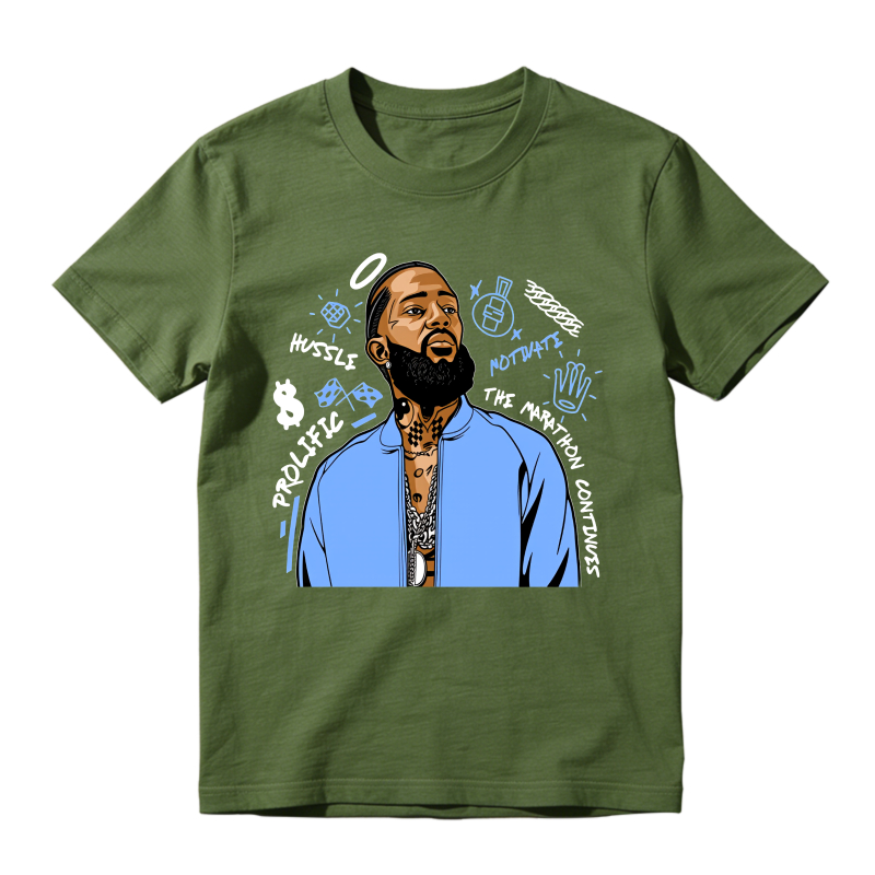 Hustle Prolife Notwate The Money Clothes Sneaker T Shirt Matching Jordan 14 University Blue