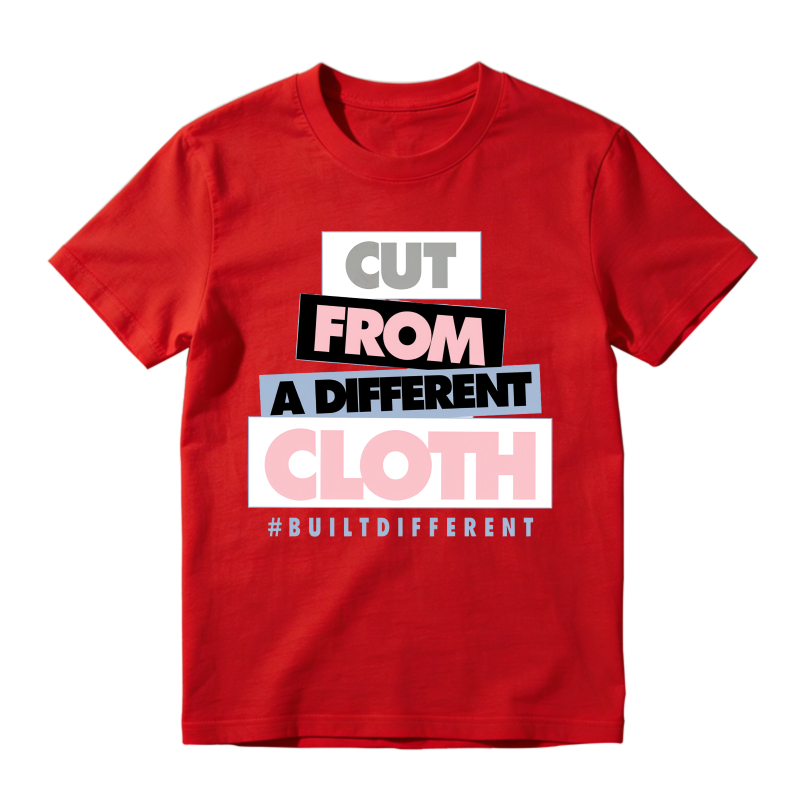 Cut From A Different Cloth Sneaker T Shirt Matching  Air Jordan 5 Retro OG AJ5 Medium Soft Pink