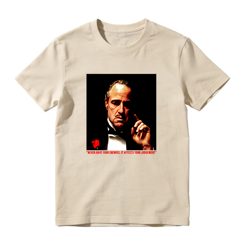 Vito Corleone Portrait With Rose Sneaker T Shirt Matching Jordan 13 OG Chicago Red/White