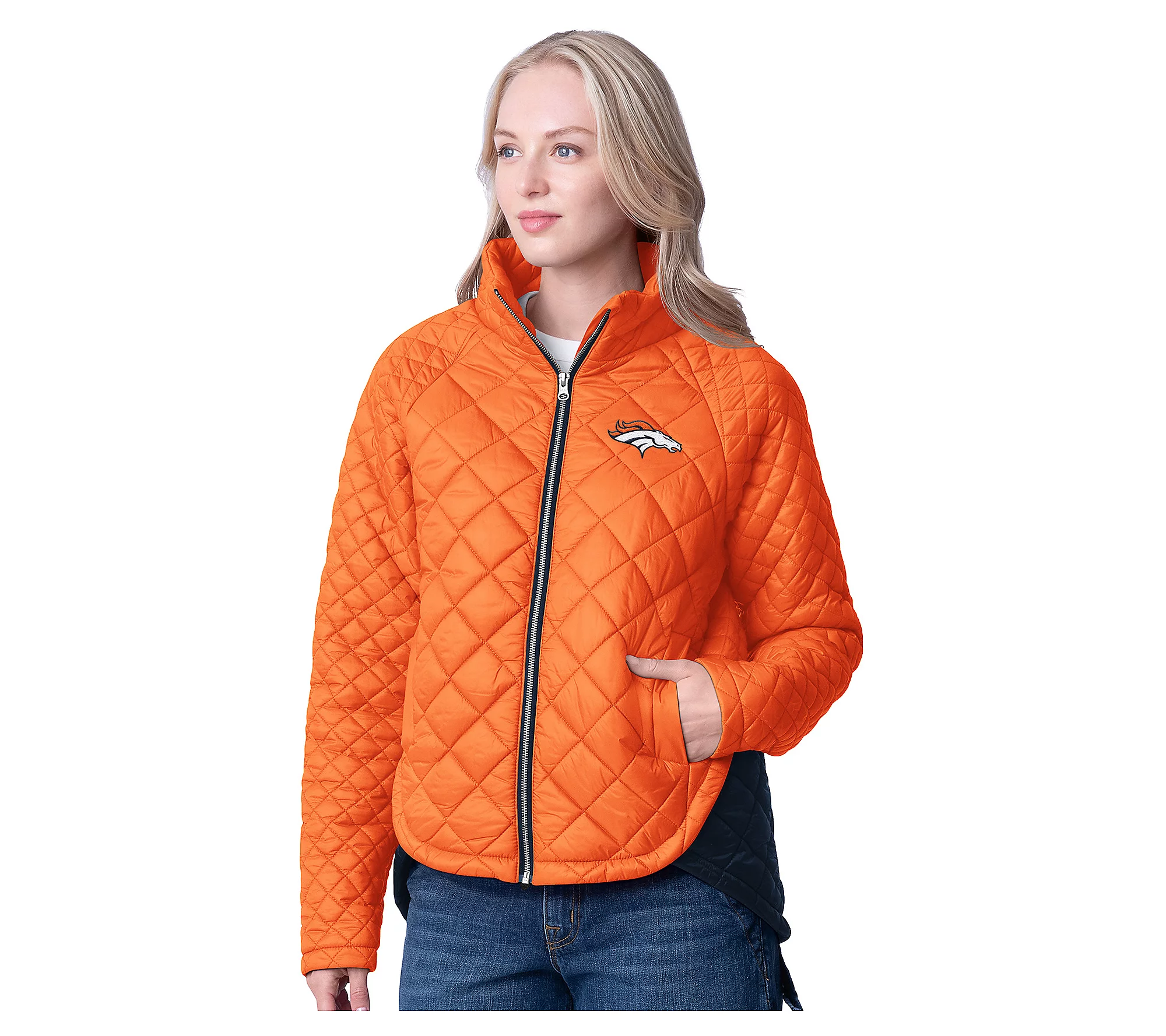 💝𝗪𝗶𝗻𝘁𝗲𝗿 𝗛𝗼𝘁 𝗦𝗮𝗹𝗲💝Buy more, save more✨NFL Women's Legendary Mixed Quilt Jacket