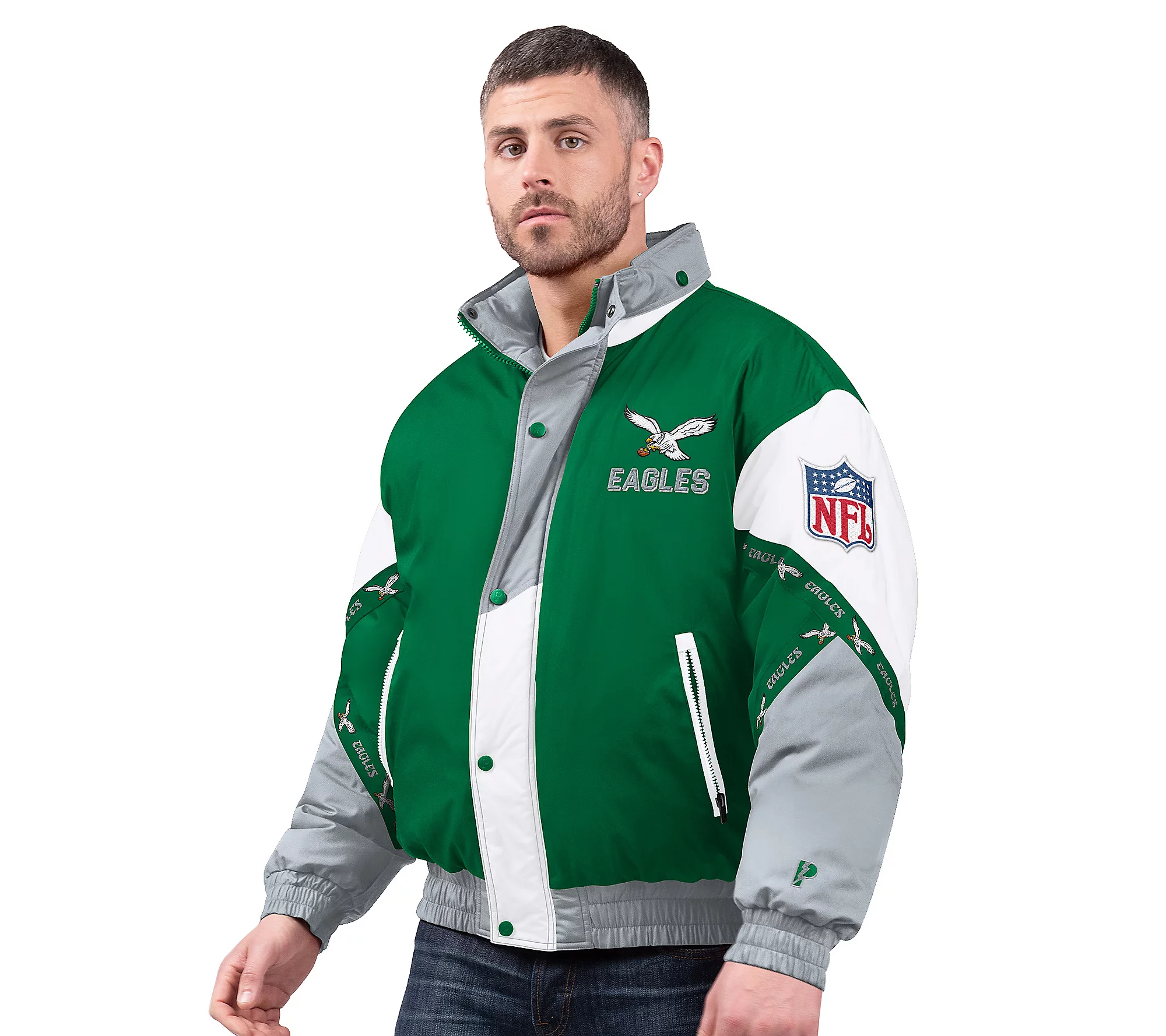 💝Last day of clearance!!💝Buy more, save more✨NFL Pro Player Iconic Heavy Weight Jacket