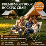 Modura™ Wide Spring-Action Camping Chair, Grab & Go Outdoor Seat