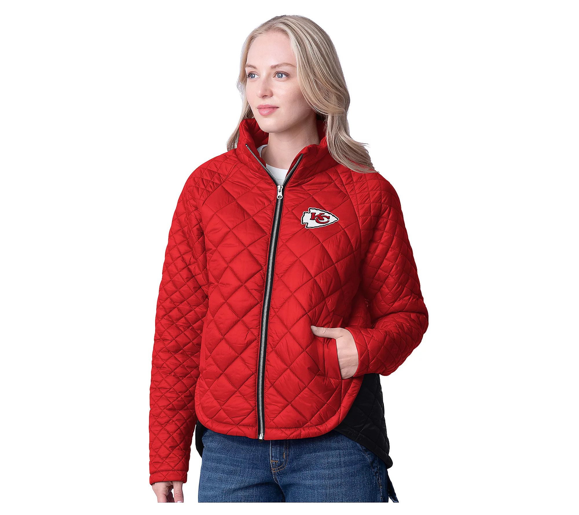 💝𝗪𝗶𝗻𝘁𝗲𝗿 𝗛𝗼𝘁 𝗦𝗮𝗹𝗲💝Buy more, save more✨NFL Women's Legendary Mixed Quilt Jacket
