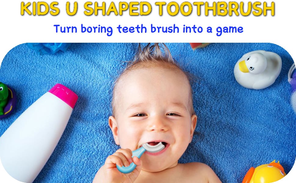 u shaped toothbrush kids