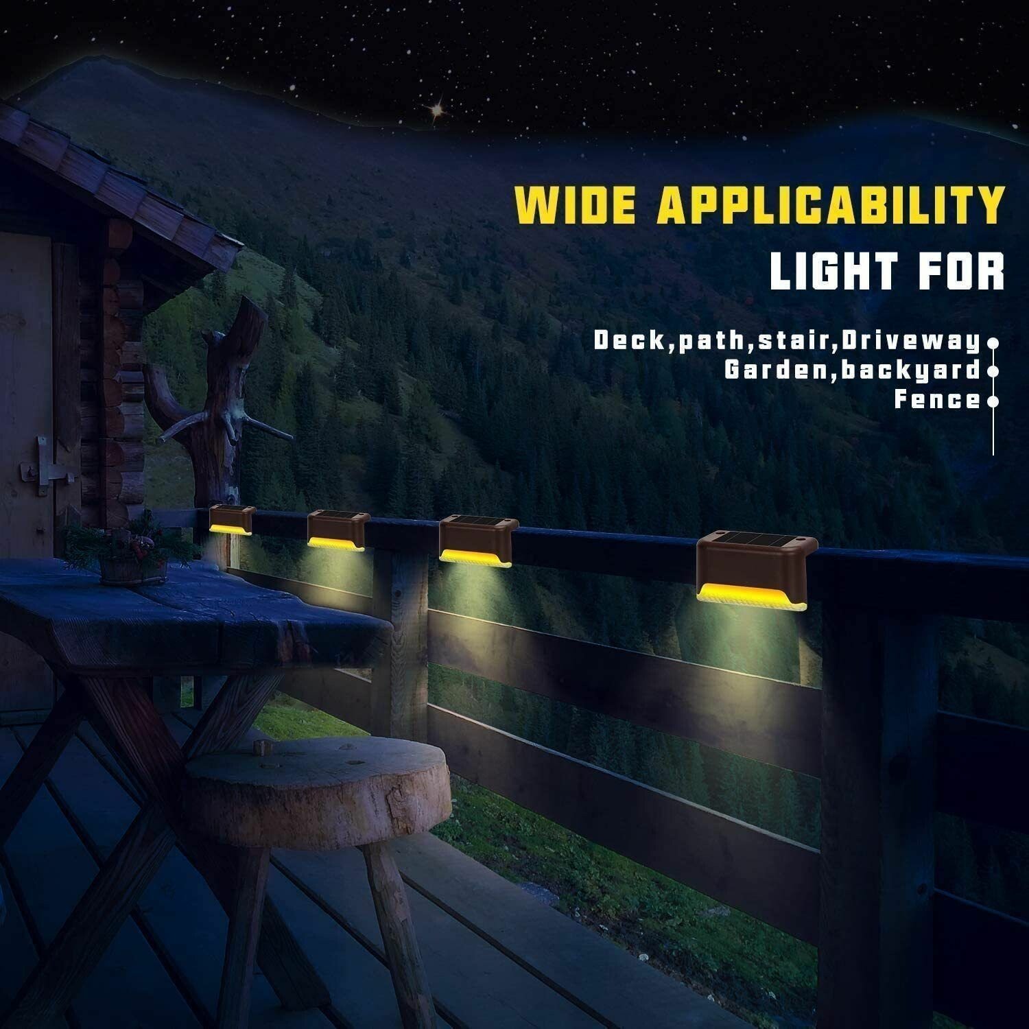 🥰Waterproof Outdoor Solar Deck Lights-BUY 6 FREE SHIPPING