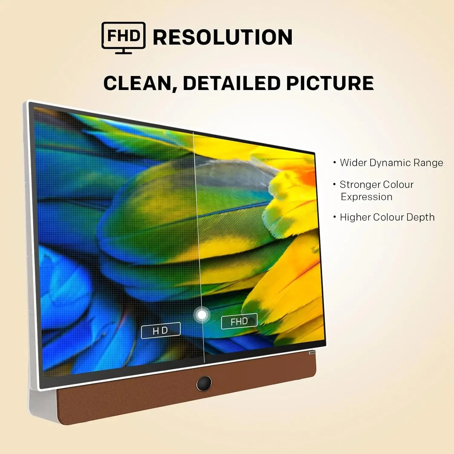 🔥Portable Smart TV with Built-In Battery & Carry Case – FHD Matte Display