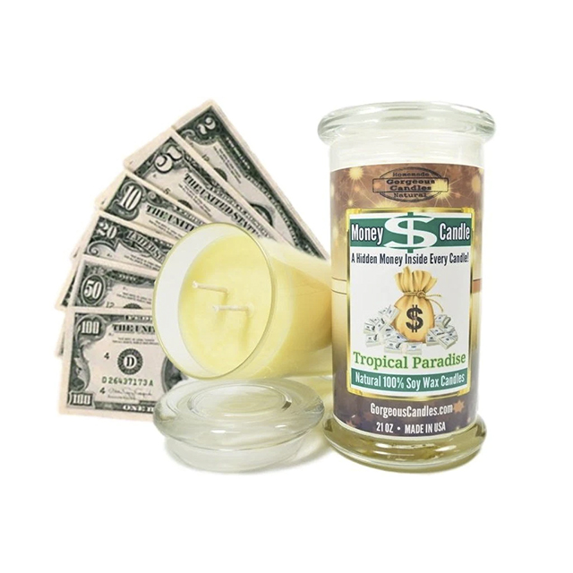 💝Christmas carnival!!💝Last Day For Clearance✨Merry Christmas Ya Grinch Cash Money Candle