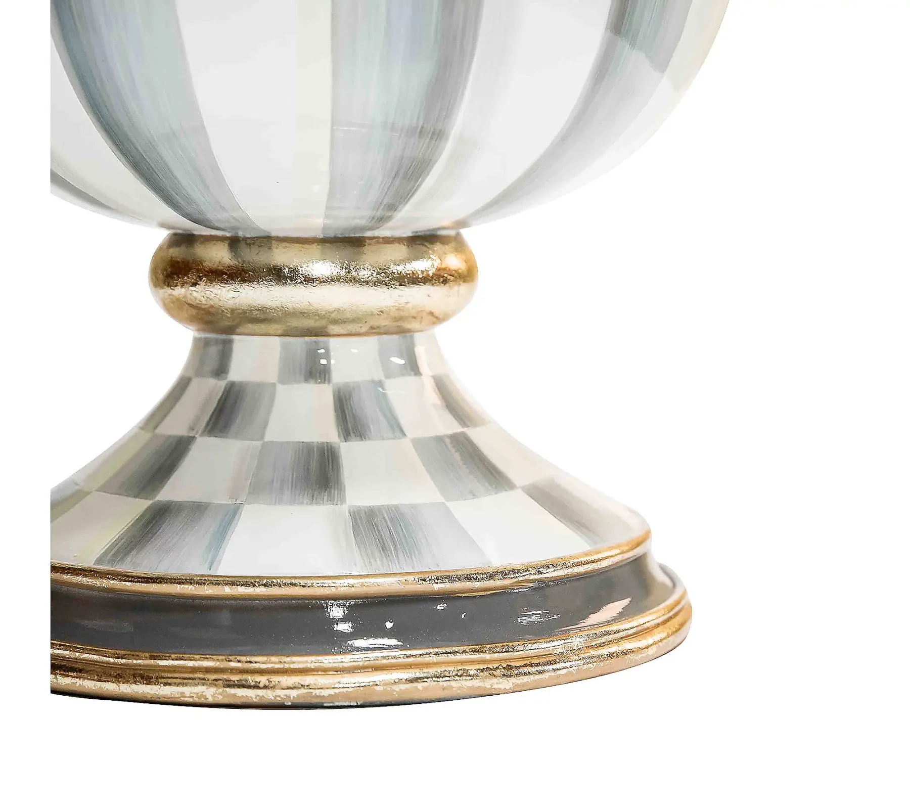 🎉Today's Special Value💝Buy 2 Get 2 Free💥MacKenzie- Childs Decorative Check and Stripe Urns