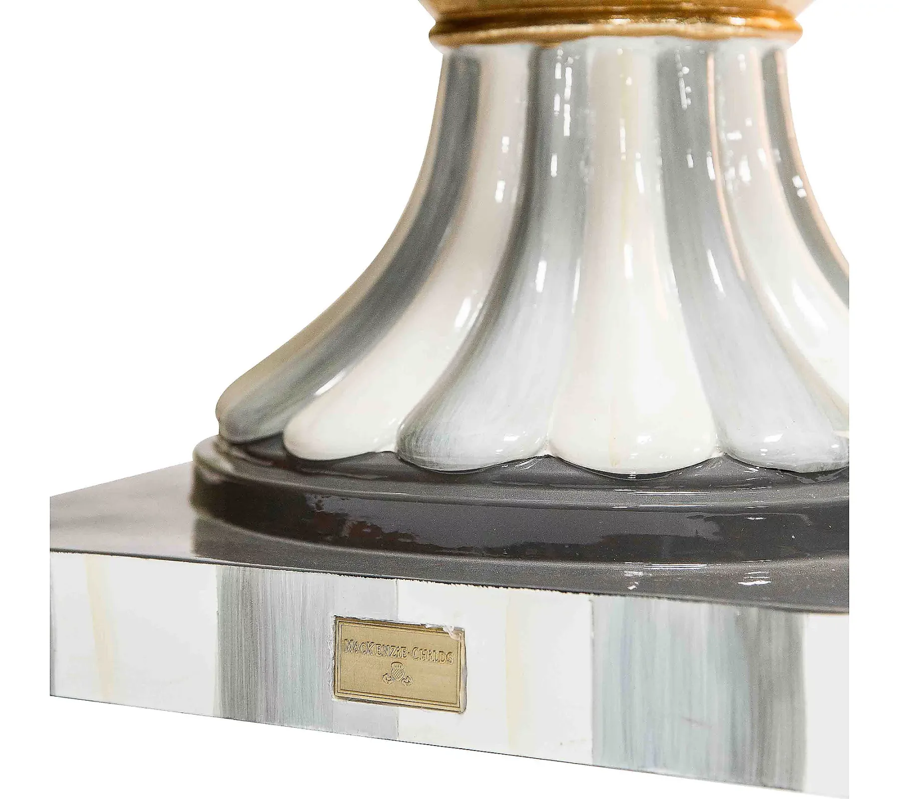 🎉Today's Special Value💝Buy 2 Get 2 Free💥MacKenzie- Childs Decorative Check and Stripe Urns