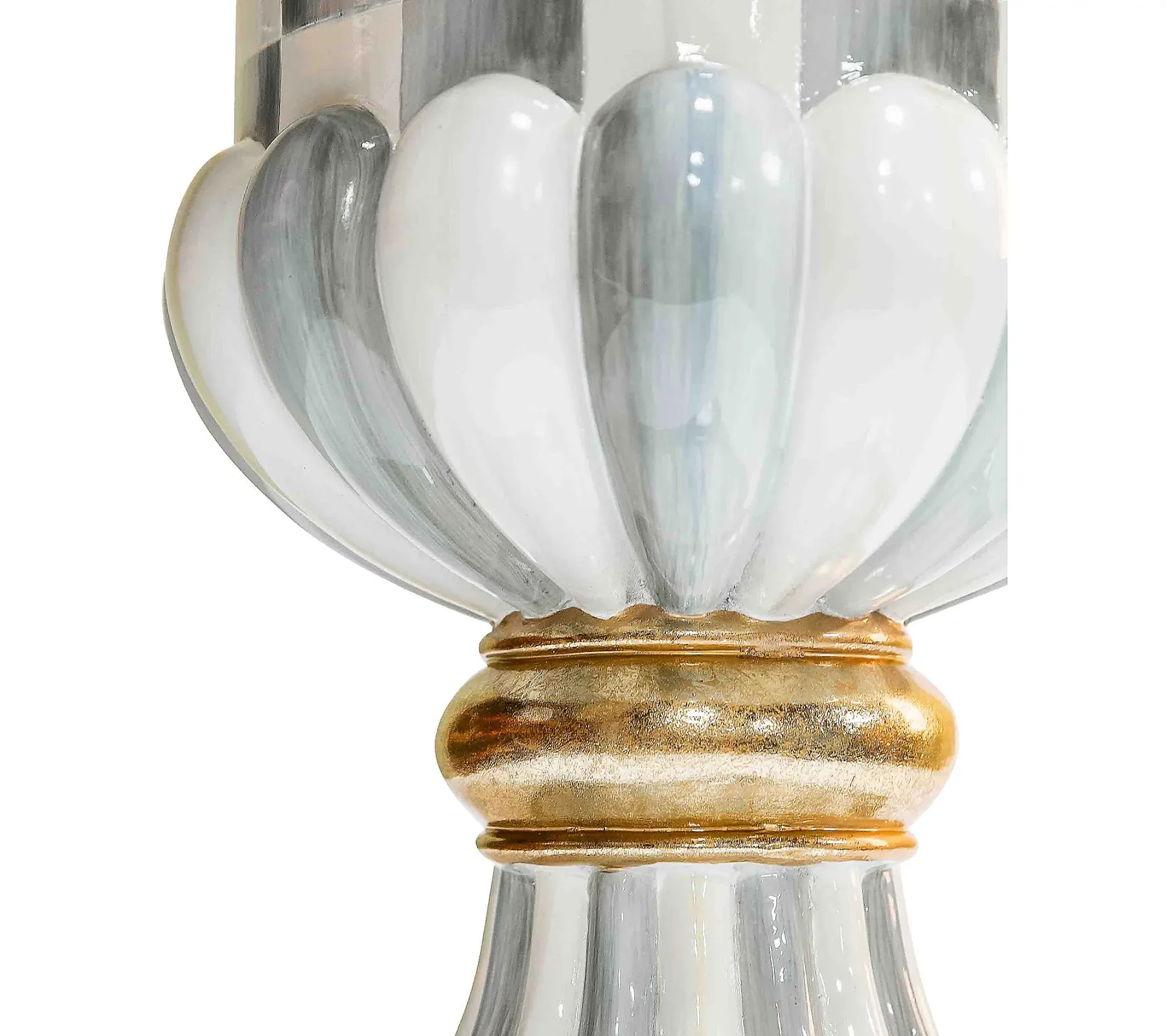 🎉Today's Special Value💝Buy 2 Get 2 Free💥MacKenzie- Childs Decorative Check and Stripe Urns