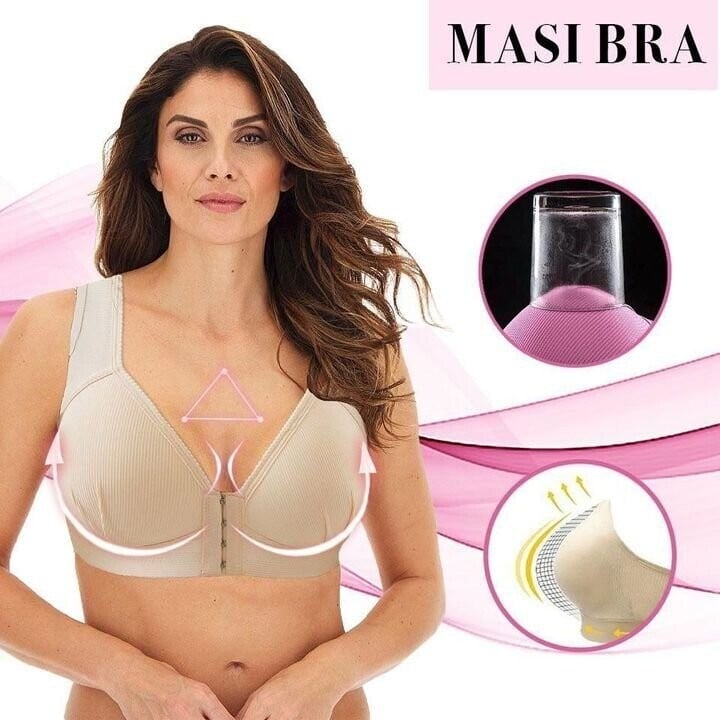 👱‍♀️Plus Size Front Closure Elastic Comfort Bra(Buying 2 Free Shipping)