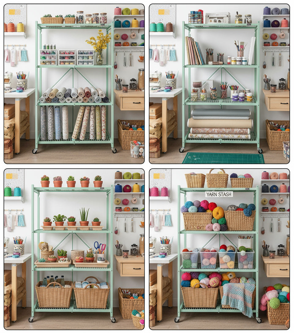 🎉Limited Time Promotion💝Only Today Buy 2 Get 3 Free💥Pop-It 4-Tier Heavy Duty Rack