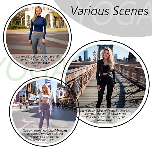 🎁Last Day 49% OFF🔥High Waisted Tummy Control Side Pocket Shaping Training Leggings