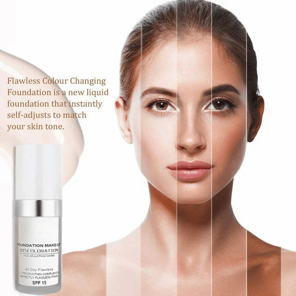 🎁Last Day - Buy 1 Get 1 Free🎉Colour Changing Mature Skin Foundation
