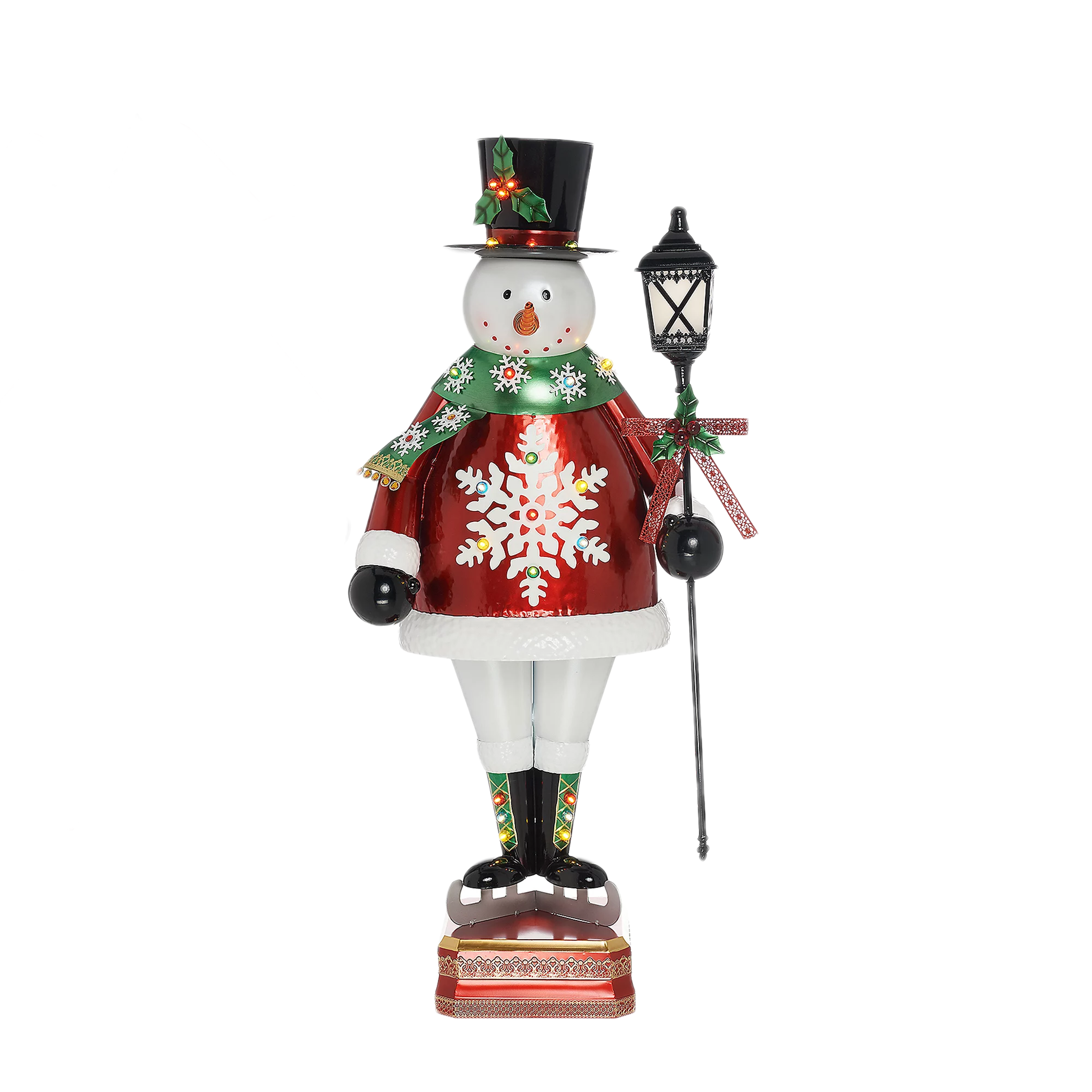🎉Soon to be sold out!!💝Buy 2 Get 2 Free💥Kringle Express Indoor/Outdoor Extra-Large Light-Up Figure Decor