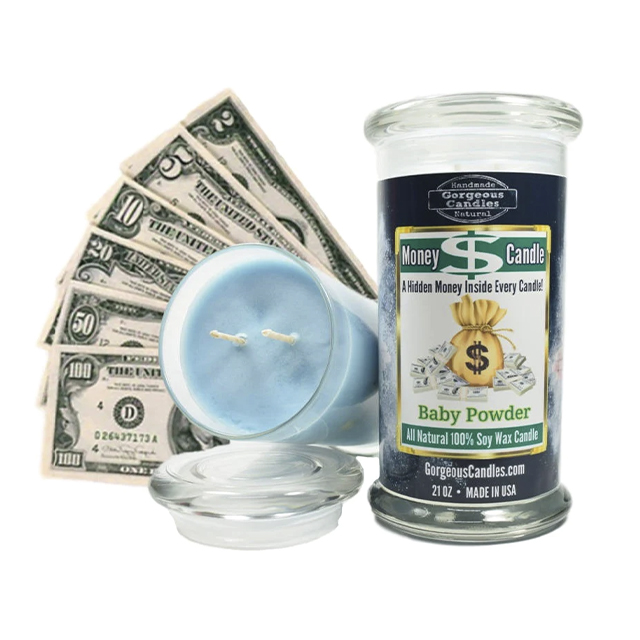 💝Christmas carnival!!💝Last Day For Clearance✨Merry Christmas Ya Grinch Cash Money Candle