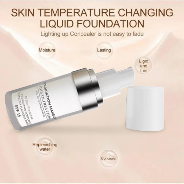 🎁Last Day - Buy 1 Get 1 Free🎉Colour Changing Mature Skin Foundation
