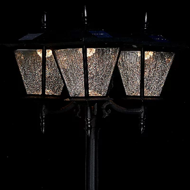 🎉Limited Time Promotion💝Only Today Buy 2 Get 3 Free ✨Energizer Solar 3-Head Lamp Post w/ Detachable Planter