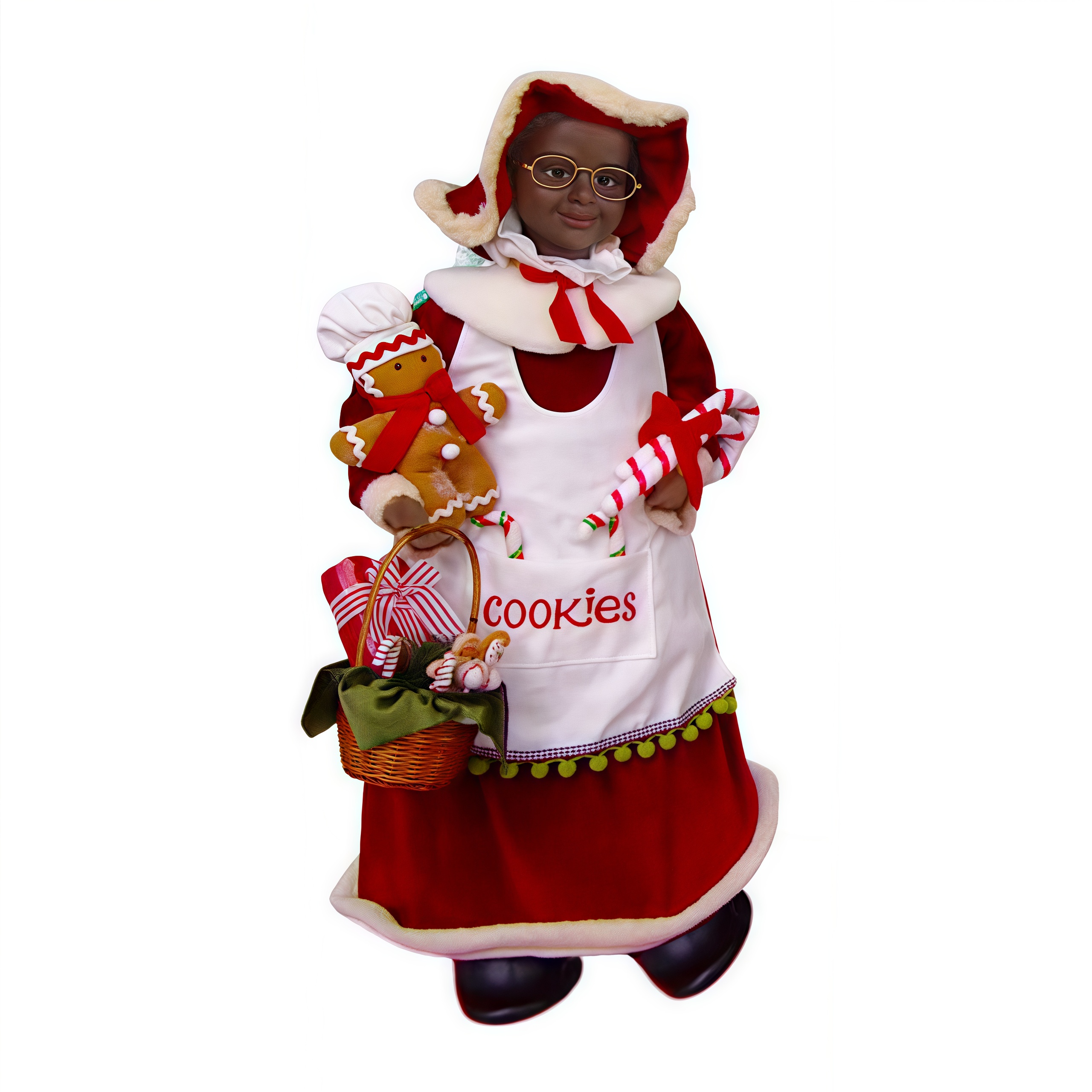 🎉Limited Time Promotion💝Buy 2 Get 2 Free💥Oversized Santa or Mrs. Claus with Holiday Treats by Valerie