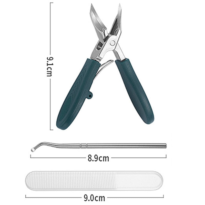 🔥 Eagle Beak Angled Nail Clippers 3-Piece Set