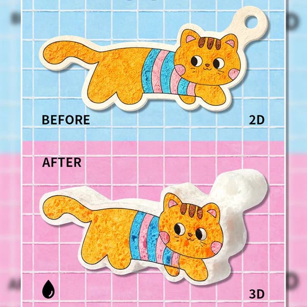 😃Great Summer Activity Idea! – Magic 3D Foam Texture Painting Kit 🎨✨