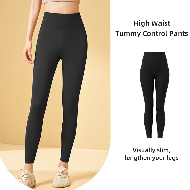 🎁Last Day 49% OFF🔥High Waisted Tummy Control Side Pocket Shaping Training Leggings