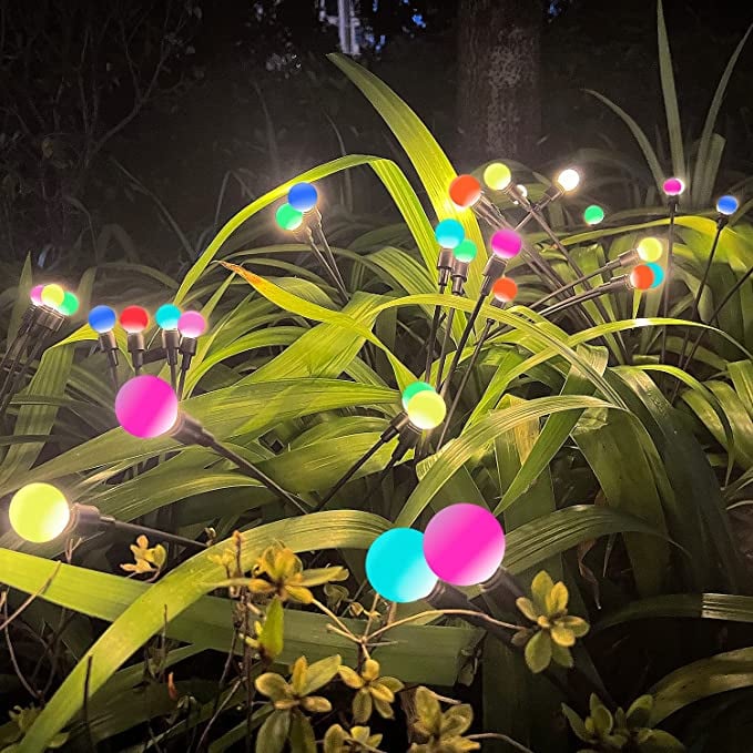 Christmas promotion🔥 IP65 Waterproof Solar Powered Firefly Garden Light(Buy 6 Free Shipping)