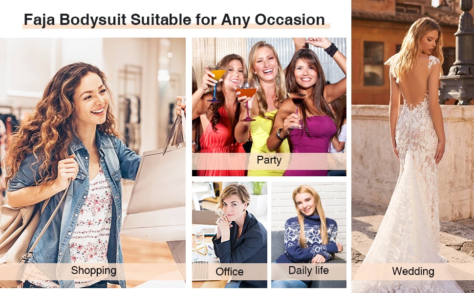 Plus size thong faja shapewear for women tummy control waist trainer for women 