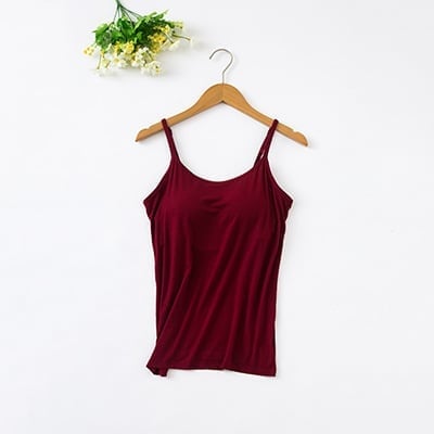 Tank With Built-In Bra - Buy 2 free shipping