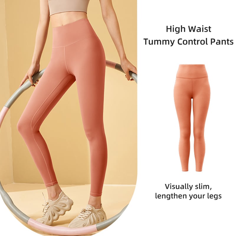 🎁Last Day 49% OFF🔥High Waisted Tummy Control Side Pocket Shaping Training Leggings