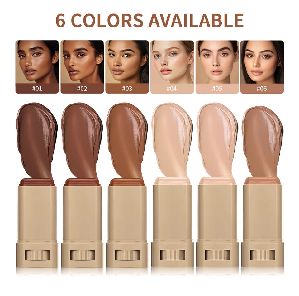 Last Day Sale - 49% OFF🔥Long-lasting Moisturizing Solid Foundation