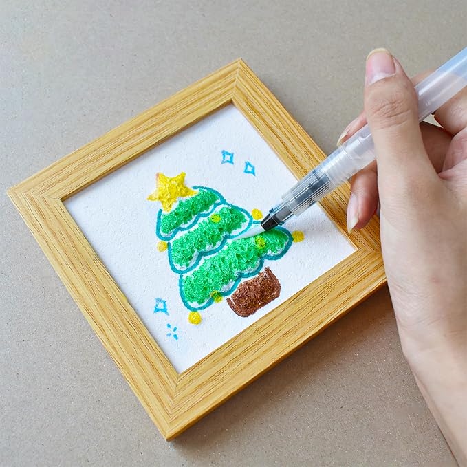 😃Great Summer Activity Idea! – Magic 3D Foam Texture Painting Kit 🎨✨