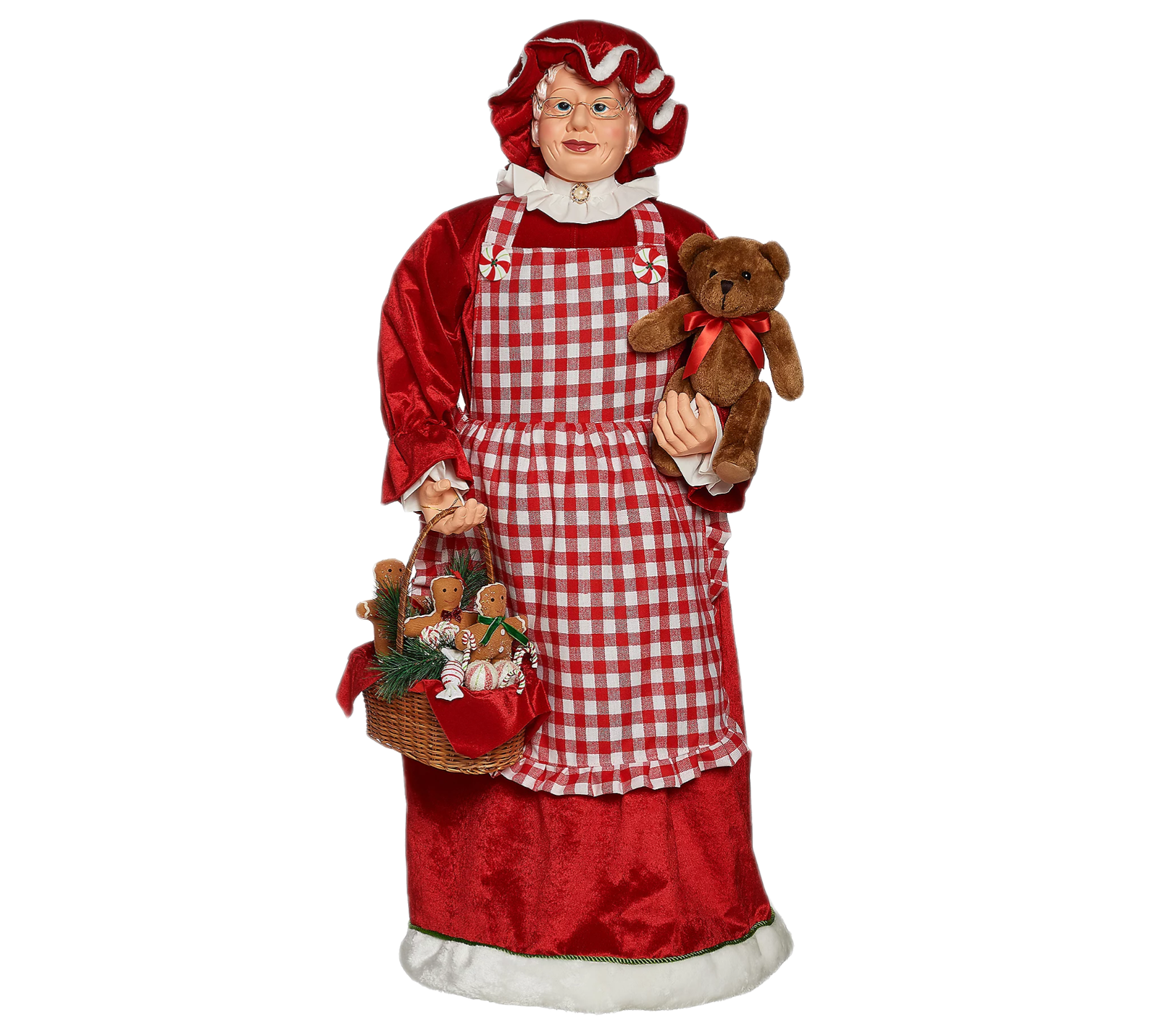🎉Limited Time Promotion💝Buy 2 Get 2 Free💥Oversized Santa or Mrs. Claus with Holiday Treats by Valerie