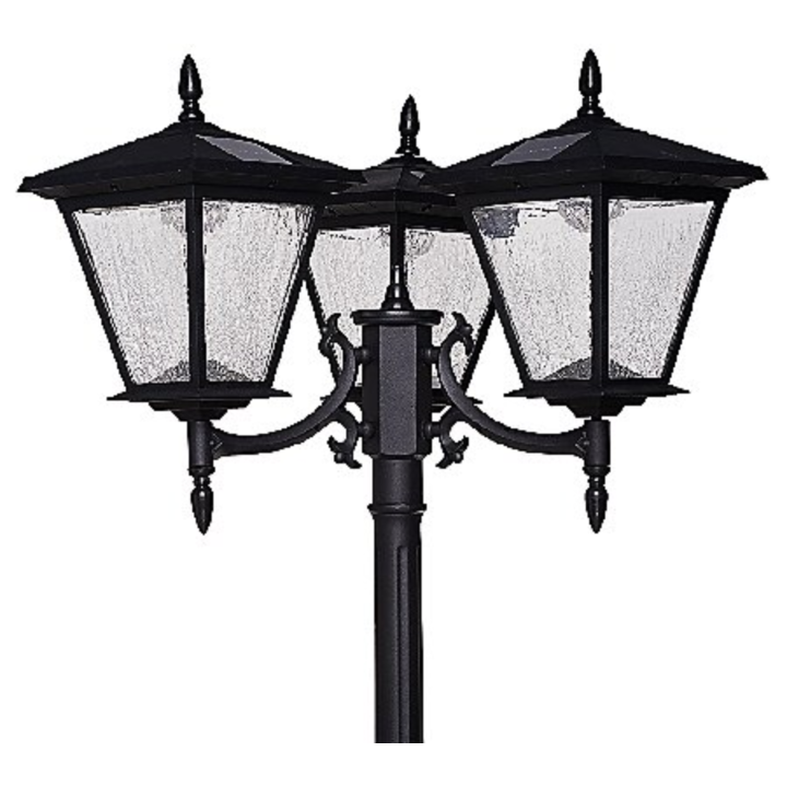 🎉Limited Time Promotion💝Only Today Buy 2 Get 3 Free ✨Energizer Solar 3-Head Lamp Post w/ Detachable Planter