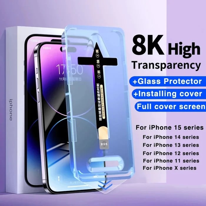 🔥Last Day - 49% OFF📱2026 New Invisible Screen Protector For iphone- Dust Free Without Bubbles