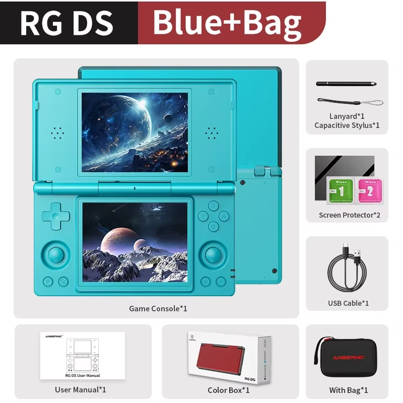 ANBERNIC RG DS Handheld Game Consoles RGDS Retro Gaming Console
